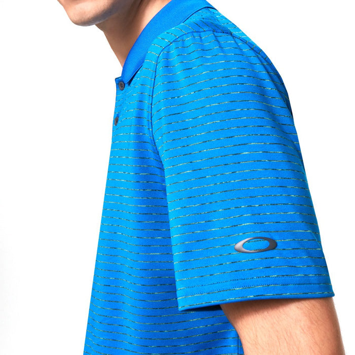 Oakley Jacquard Stripe Golf Polo 2021