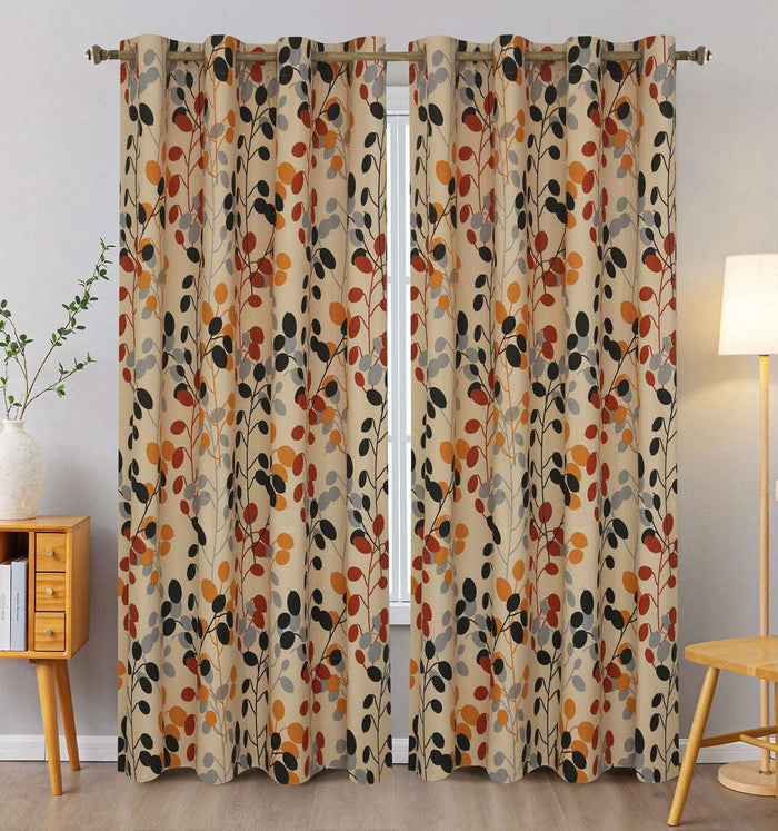 Pack of 2 Curtain Design 082 - Nishat Creative Store