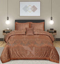 Palachi Velvet Bed Sheet Set – 4 Pcs DS 567 - Nishat Creative Store