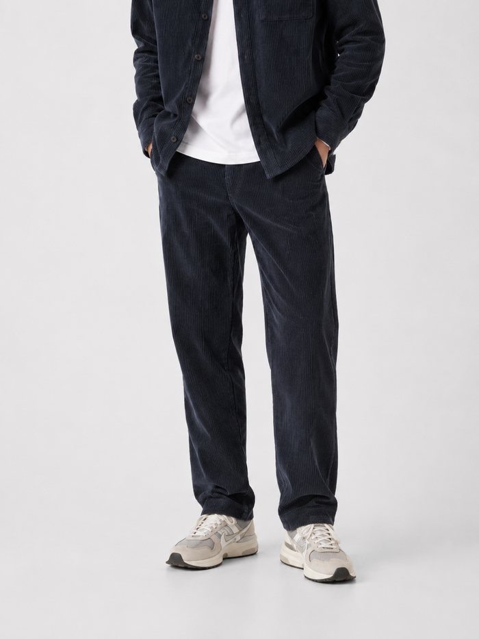Pantalon chino Bleu nuit Mayeul