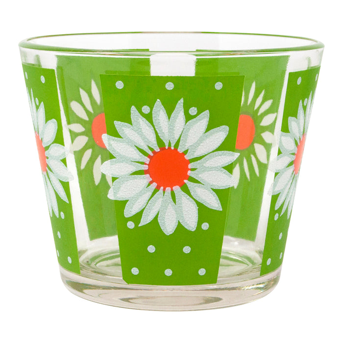 Vintage Pasinski White Daisy Ice Bucket Cocktail Set Ice Bucket | The Hour Shop