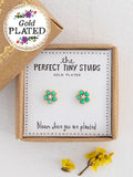 Perfect Tiny Studs - Daisies