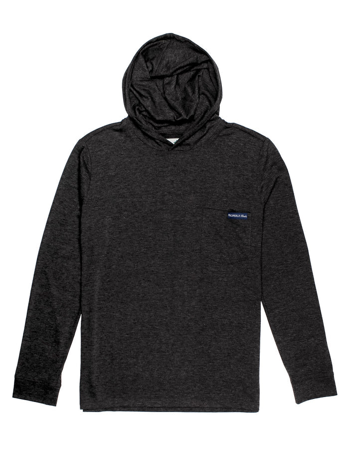 Portland Hoodie Black Heather