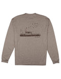 Portland Pocket Tee LS Duck Blind Sand