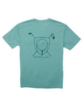 Portland Pocket Tee SS Tee Time Clover