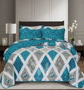 Quilted Comforter Set 6 Pcs Design 949 - Nishat Creative Store