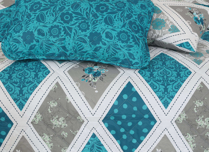 Quilted Comforter Set 6 Pcs Design 949 - Nishat Creative Store