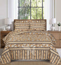 Quilted Comforter Set 6 Pcs Design 956 - Nishat Creative Store