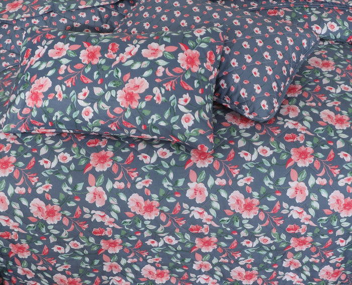 Quilted Comforter Set 6 Pcs Design 957 - Nishat Creative Store