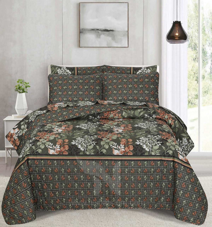 Quilted Comforter Set 6 Pcs Design 960 - Nishat Creative Store