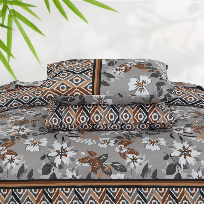 Quilted Comforter Set 6 Pcs Design 977 - Nishat Creative Store