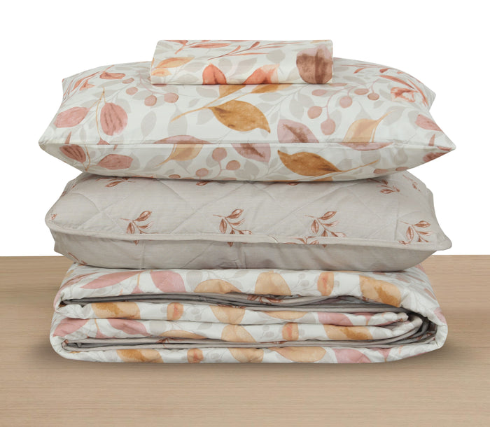 Quilted Comforter Set 6 Pcs Design 978 - Nishat Creative Store