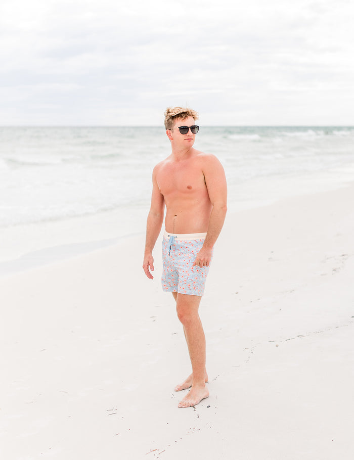 Riviera Swim Trunk Island Bloom