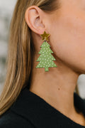 Rockin’ Around the Christmas Tree Dangle Earrings