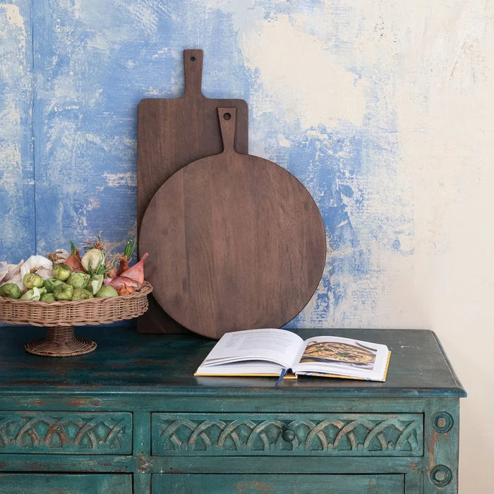 Round Cutting Handle Cutting Board