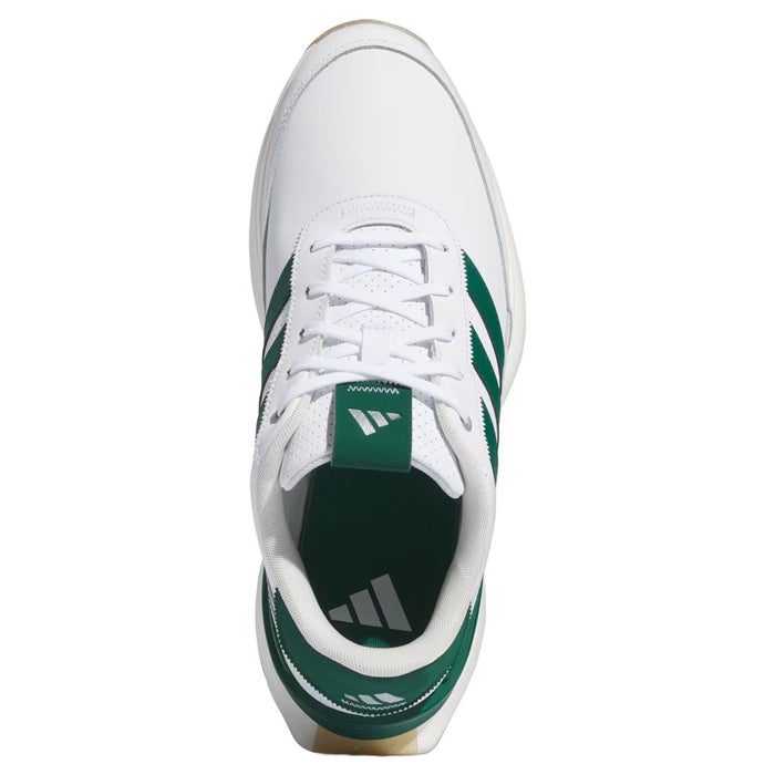 Adidas S2G Leather 24 Spikeless Golf Shoes Cloud White/Collegiate Green/Gum - 24 Men