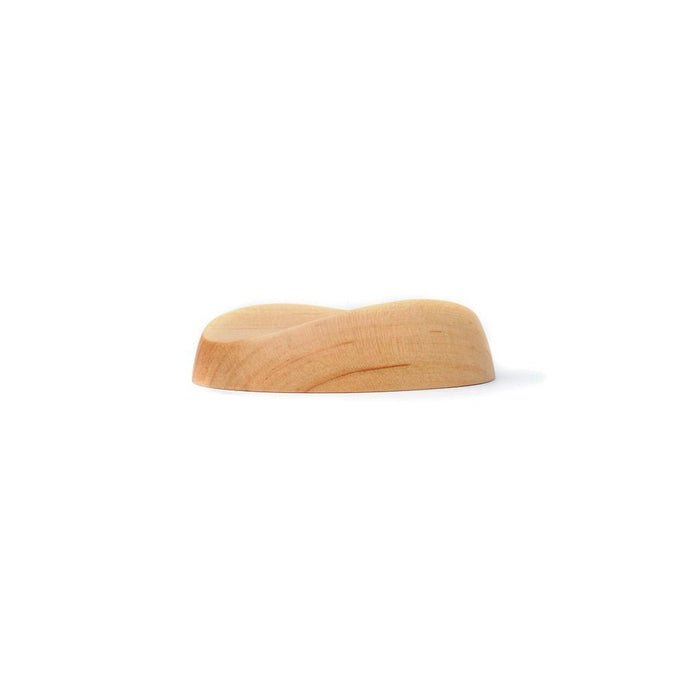 Wooden pen rest on white background