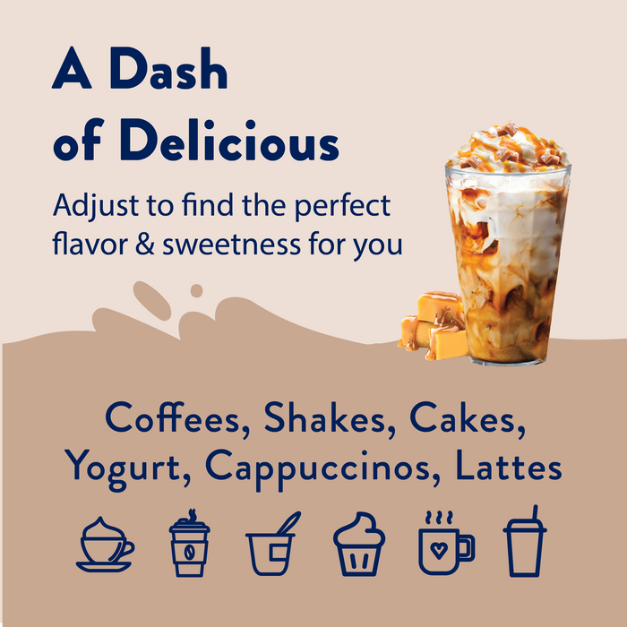 Salted Caramel Syrup - Sugar Free