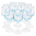 Vintage Sasaki Azure Blue Cordial Glasses | The Hour Shop