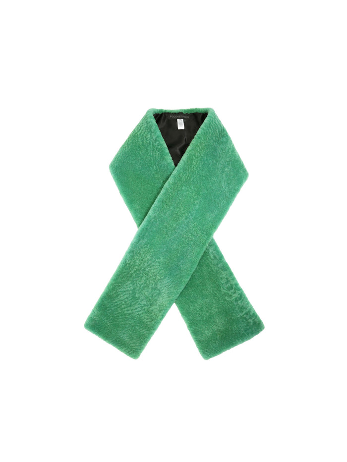 Sheared  Shearling Scarf