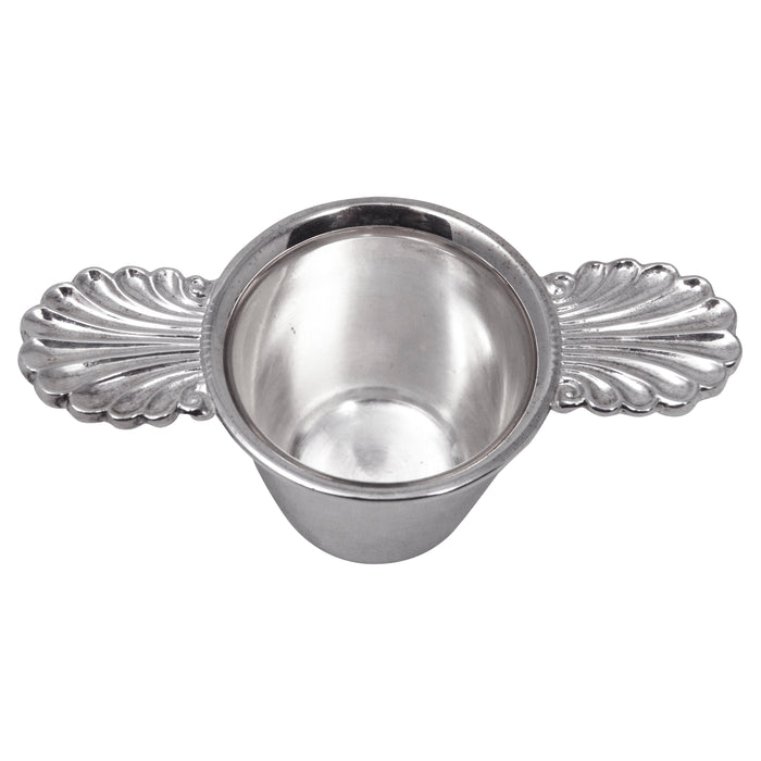Vintage Sheffield Shell Handle Silver Plate Jigger Top | The Hour
