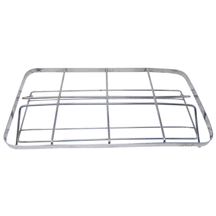 Vintage Silver Large Square Slot Caddy Top | The Hour Shop