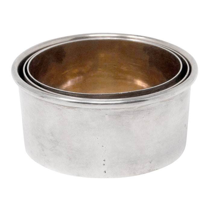 Vintage Silver Plate Collapsed Travel Cup | The Hour