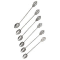 Vintage Silver Plate Fanciful Twisted Stir Spoons | The Hour
