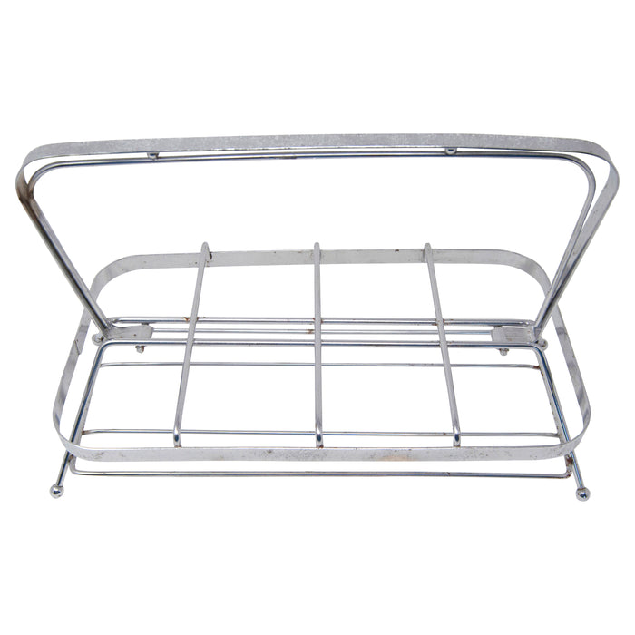 Vintage Silver Square Slot Caddy Top | The Hour Shop