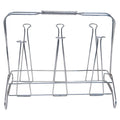Vintage Silver Upside Down Glasses Caddy | The Hour Shop
