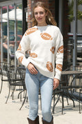 SPORTS PATTERN SWEATER FOOTBALL APPAREL