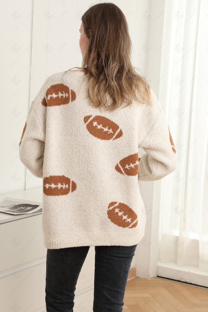 SPORTS PATTERN SWEATER APPAREL