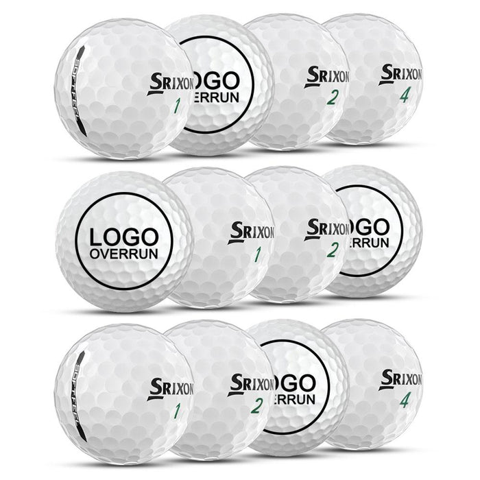 Srixon Soft Feel Golf Balls (Logo Overrun - 4 Dozen)