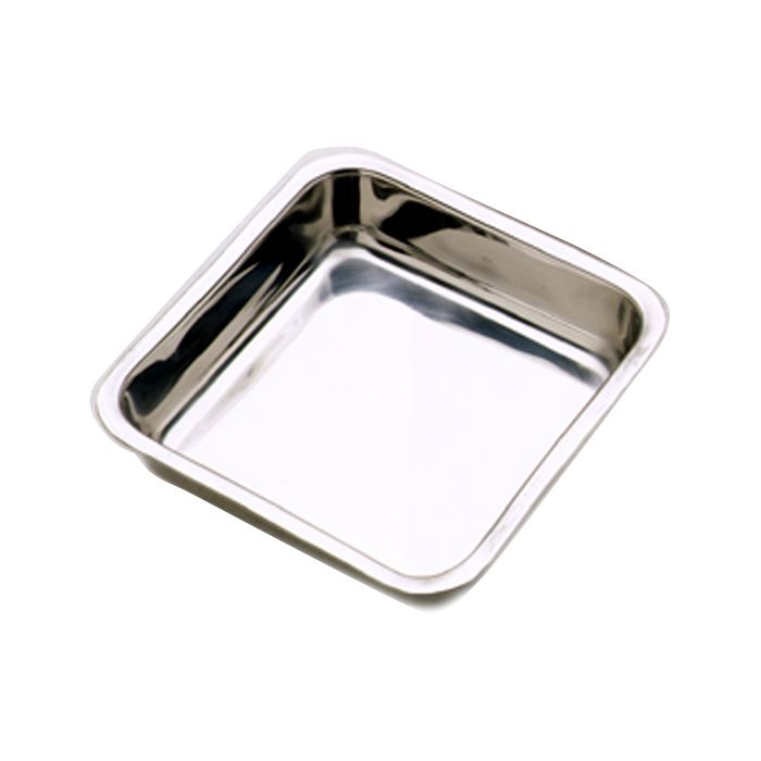 Stainless Steel Cake Pan, Square - 8"
