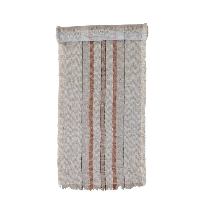 Stripes & Fringe Table Runner