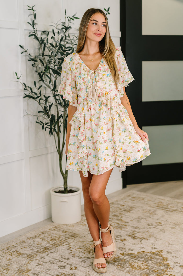 Sweet Escape Boho Floral Dress