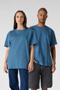 T-Shirt col rond mixte Bleu jeans Andrea