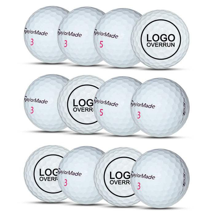TaylorMade TP5x Golf Balls (Logo Overrun - 4 Dozen)