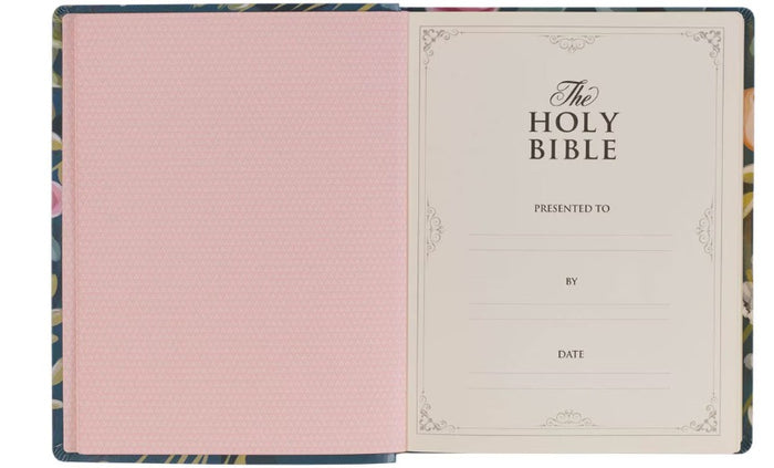 Teal Notetaking Holy Bible - Love The Lord
