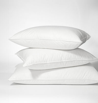 TENCEL Organic Cotton White Goose Down Pillow - Mattress Miracle Brantford