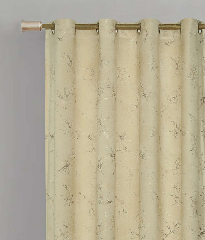 Texture Velvet Curtains Pack of 2 Design  071 - Nishat Creative Store