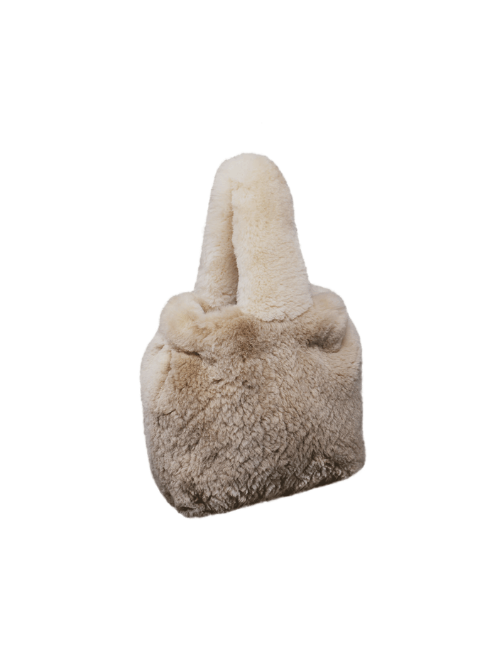 The Meow Mini Sheared Fur Bag