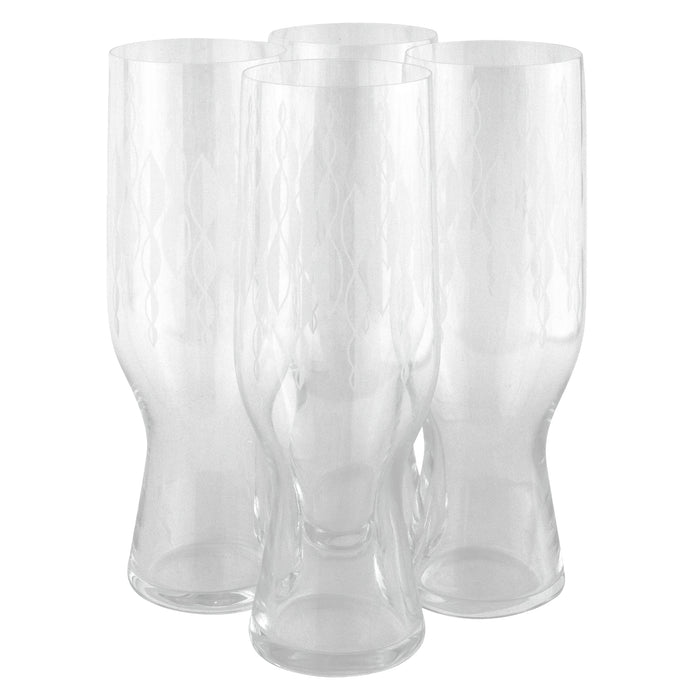 The Modern Home Bar Hop Art Beer Glasses