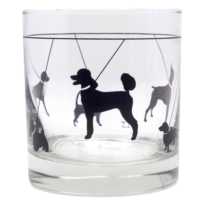 The Modern Home Bar Yappy Hour Rocks Glasses Poodle