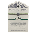 "The Mountains Are Calling Me" Bracelet Pack -Green/Lime Green