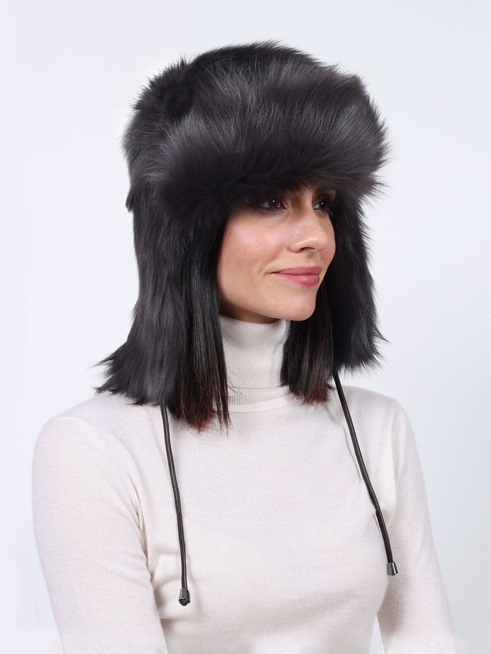 Toscana Shearling Trapper Hat