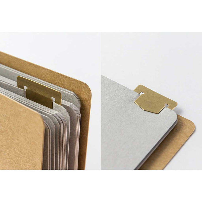 Traveler's Brass Template Bookmark - Number Boston General Store