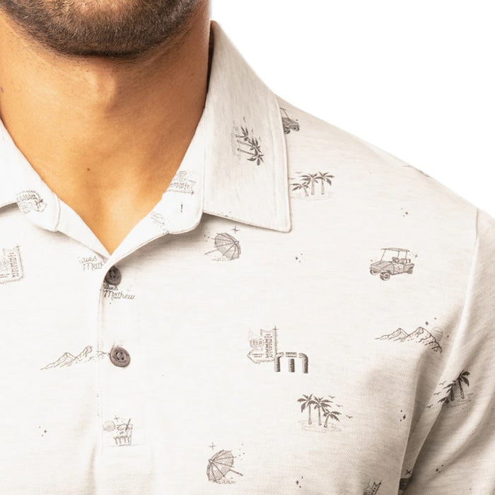 TravisMathew Stolen Time Golf Polo 2021