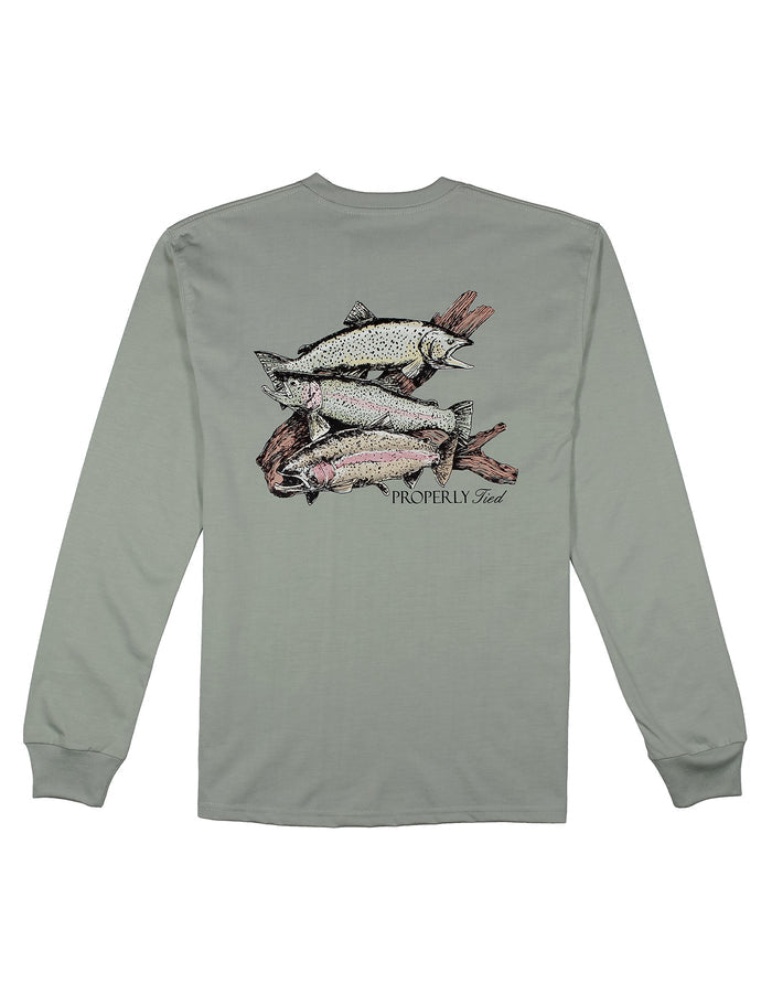 Trout Trio LS Chrome Grey
