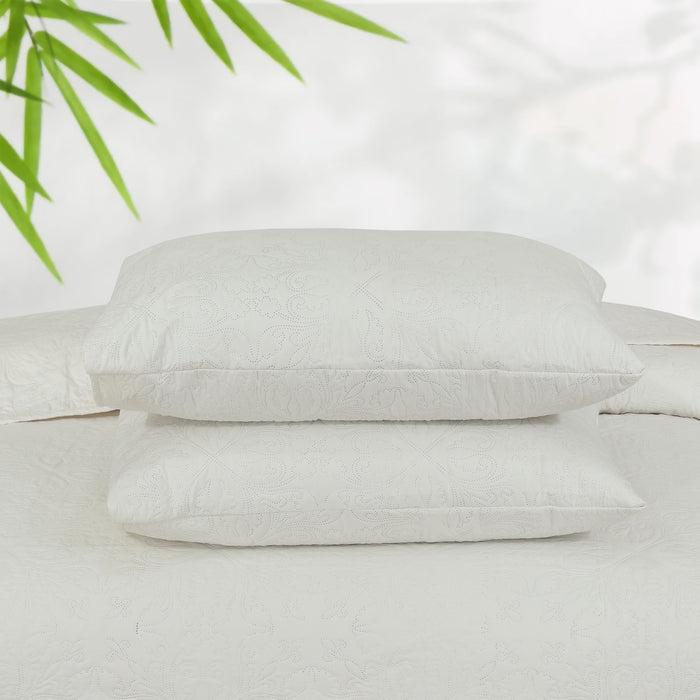Ultrasonic Quilted Bedspread 3 PCS Design  117 - Nishat Creative Store